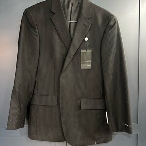 (NEW WITH TAGS) Alfani Charcoal Pinstripe Suit Jacket